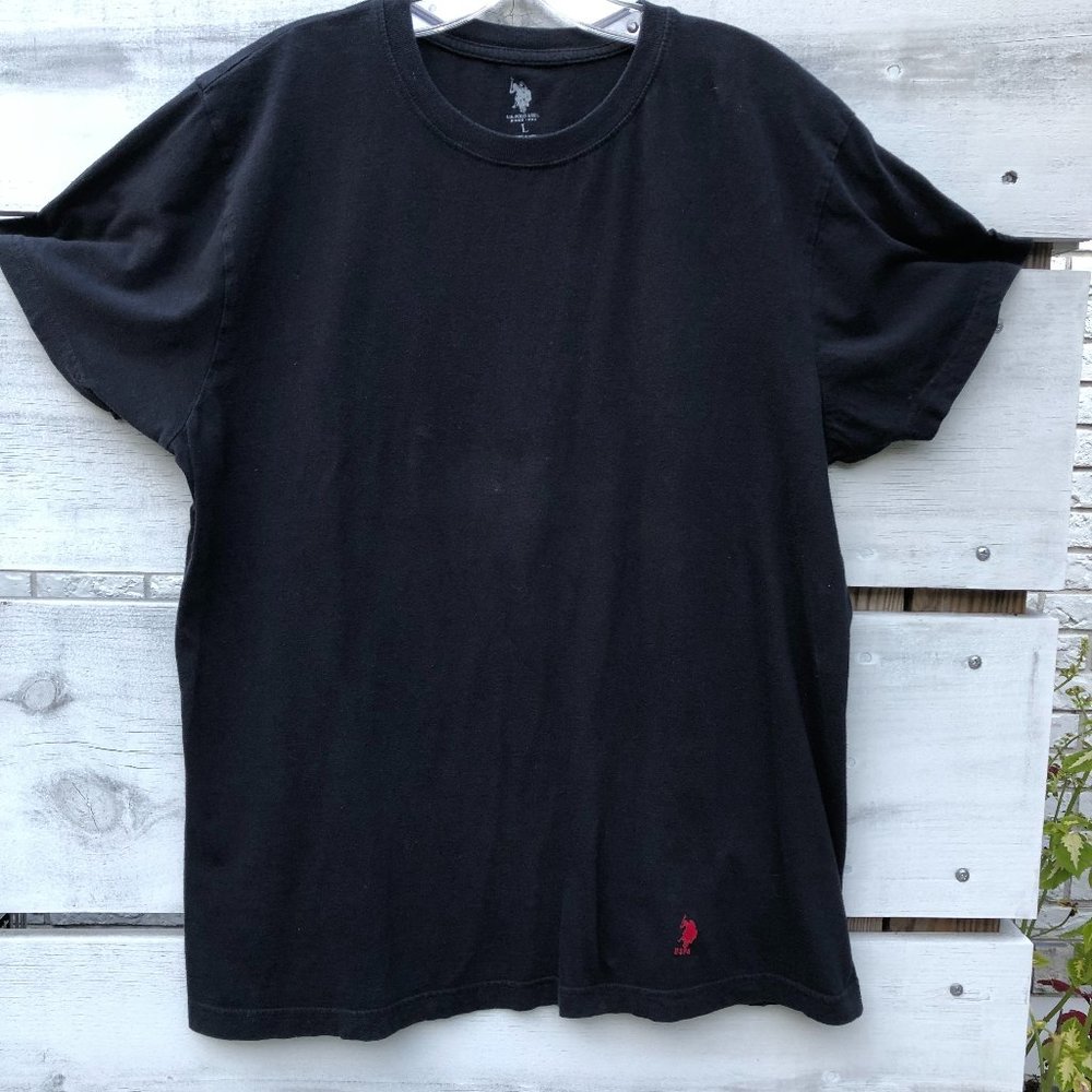 US Polo Assn. Comfy Short Sleeve T-Shirt Minimalist Casual Festival Minimalist